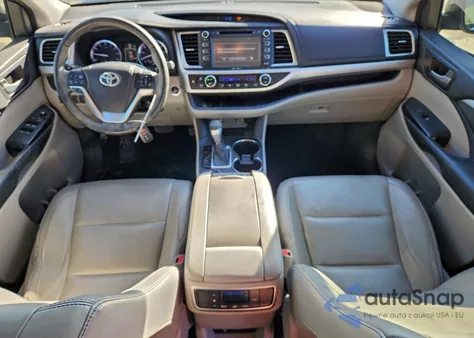 2015 Toyota Highlander Xle z USA, uszkodzony, nr VIN 5TDKKRFH3FS064429